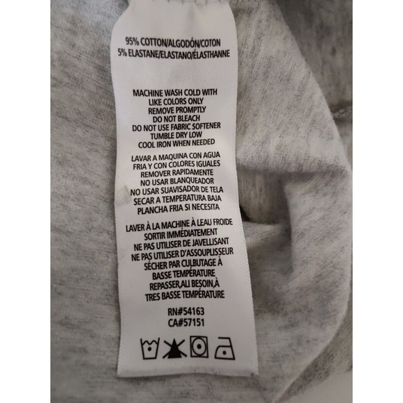 Tommy Hilfiger Hooded Sweatshirt Gray Pullover Logo Lettering Women's Size Med - Picture 7 of 7